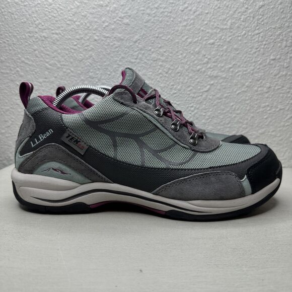 LL Bean Tek 2.5 Mint/Gray Waterproof Hiking Boots - Picture 1 of 7